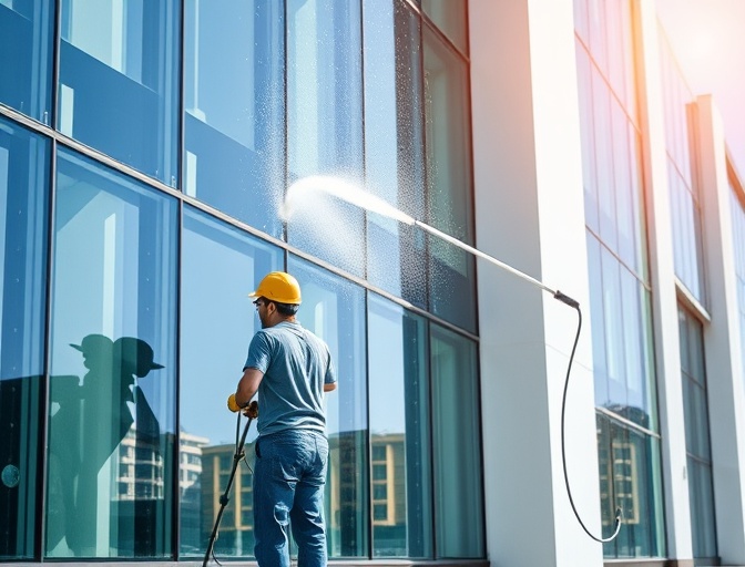 Nettoyage de façade professionnel à Pau